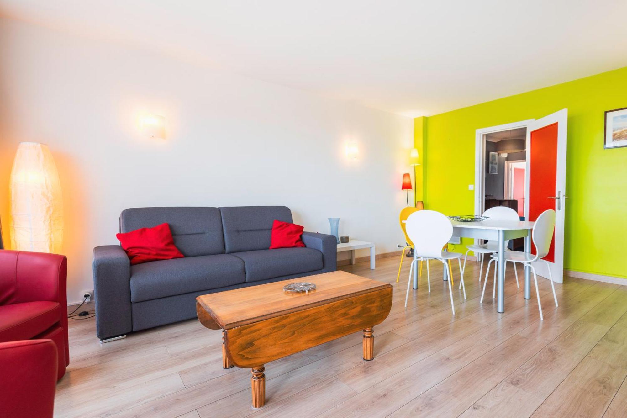 Spacieux Appart Pour 6, Front De Mer, Centre Le Touquet Exterior foto